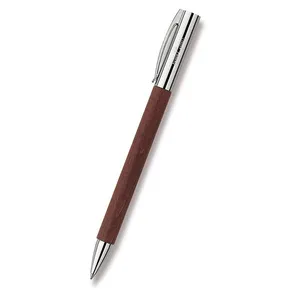 Ambition Birnbaum Drehkugelschreiber, B, rotbraun Faber-Castell 148131
